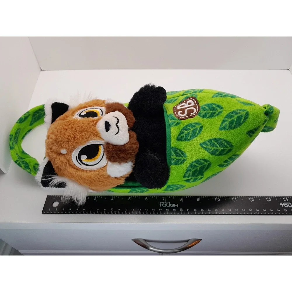 Fiesta Swaddle Babies Red Panda Plush 9.5